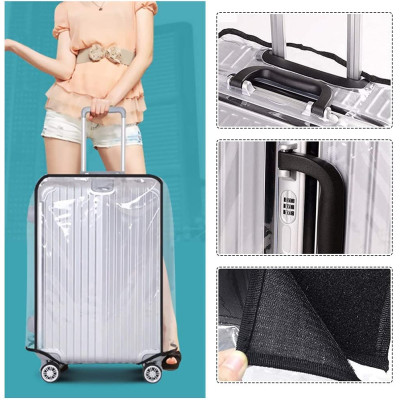 Чохол прозорий для валізи розмір М Чохол прозорий для валізи розмір М